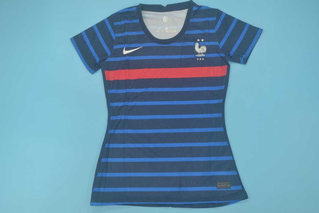 AAA Quality France Woman 2020 European Cup Home Jersey